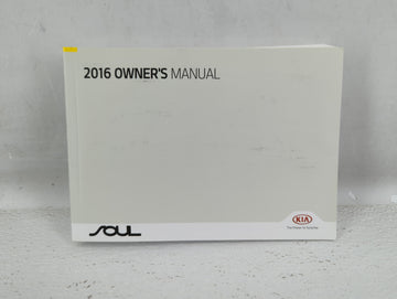 2016 Kia Soul Owners Manual Book Guide OEM Used Auto Parts - Oemusedautoparts1.com