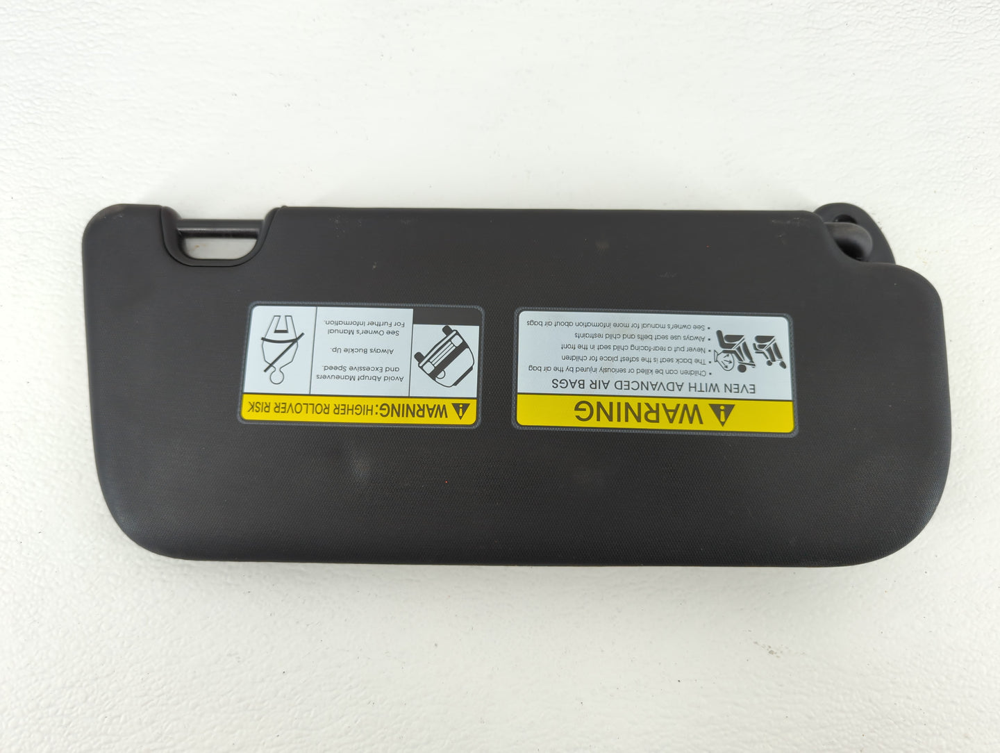 2014-2019 Kia Soul Sun Visor Shade Replacement Driver Left Mirror Fits Fits 2014 2015 2016 2017 2018 2019 OEM Used Auto Part