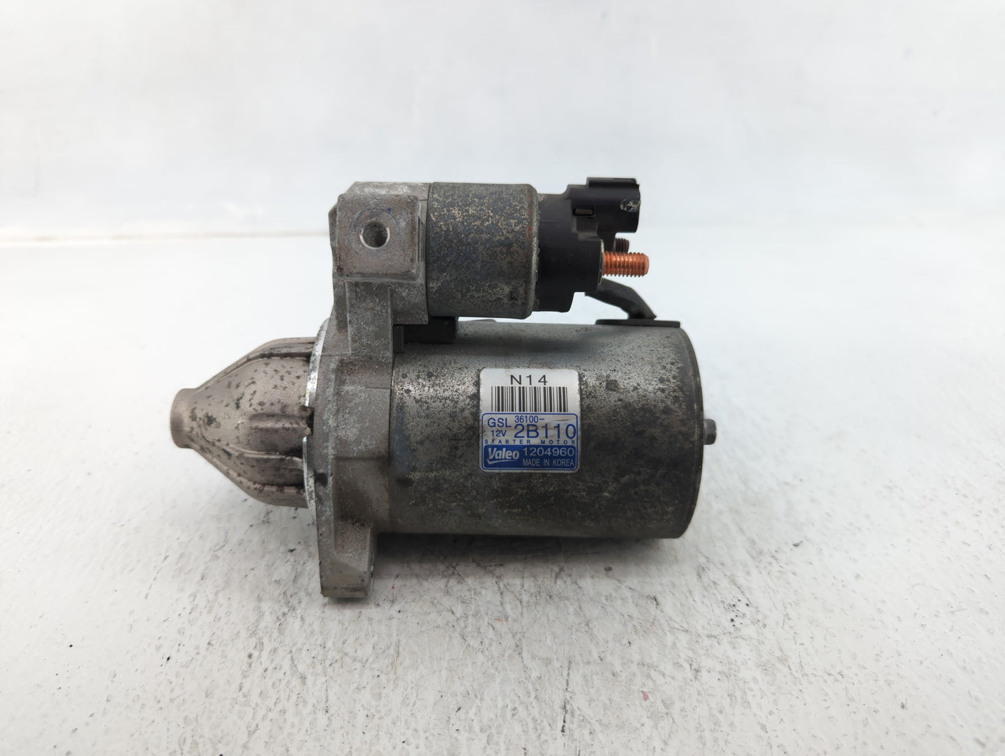 2014-2019 Kia Soul Car Starter Motor Solenoid OEM P/N:36100-2B110 Fits Fits 2014 2015 2016 2017 2018 2019 OEM Used Auto Part