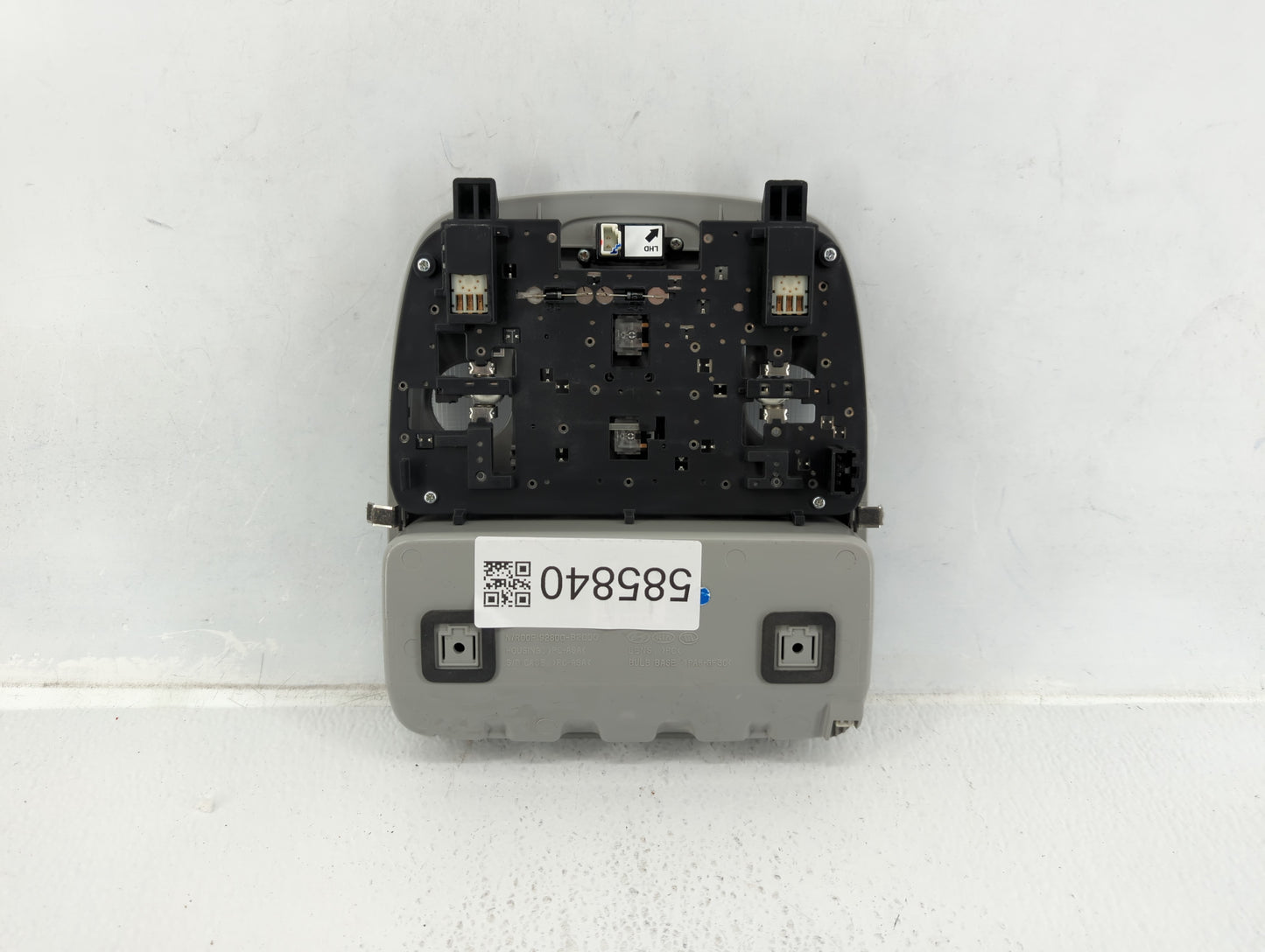 2014-2019 Kia Soul Overhead Roof Console 585840 - Oemusedautoparts1.com