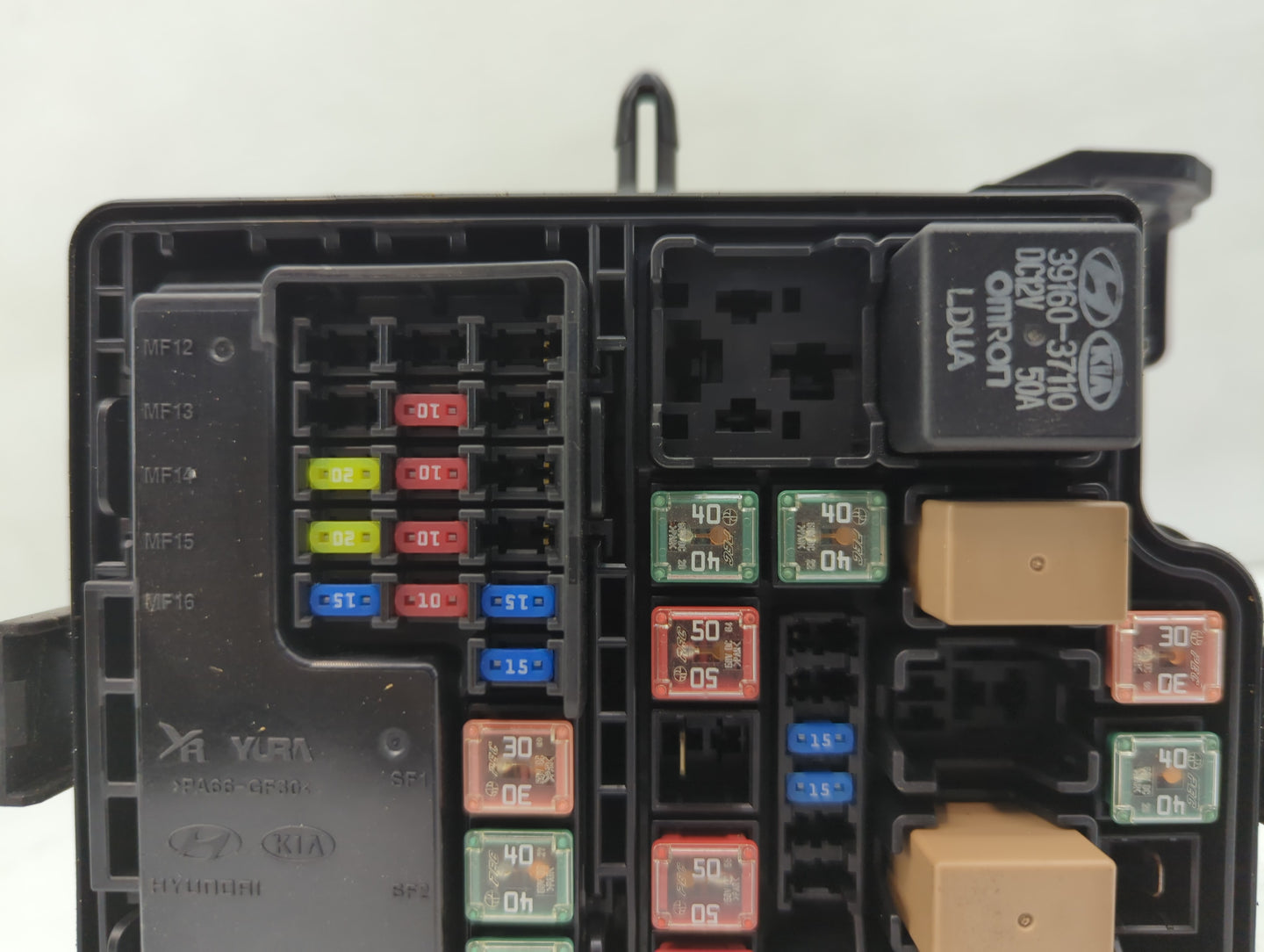 2016 Kia Soul Fusebox Fuse Box Panel Relay Module P/N:91416B2160 Fits OEM Used Auto Parts - Oemusedautoparts1.com