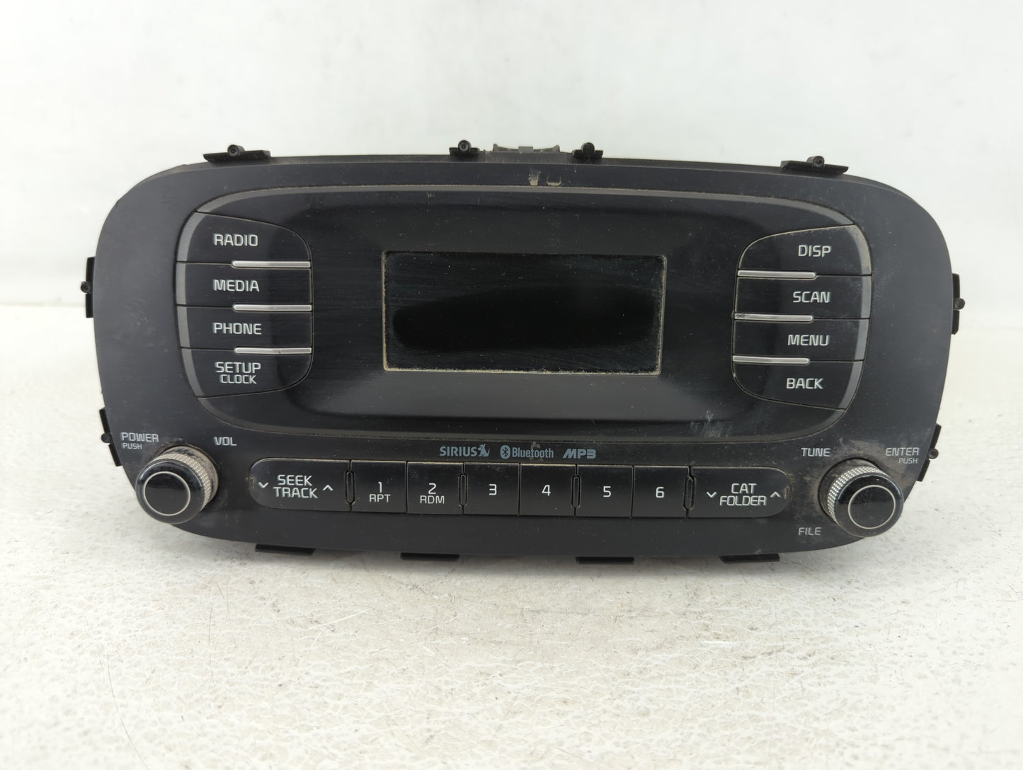 2014-2016 Kia Soul Radio AM FM Cd Player Receiver Replacement P/N:96170-B2090CA Fits Fits 2014 2015 2016 OEM Used Auto Parts