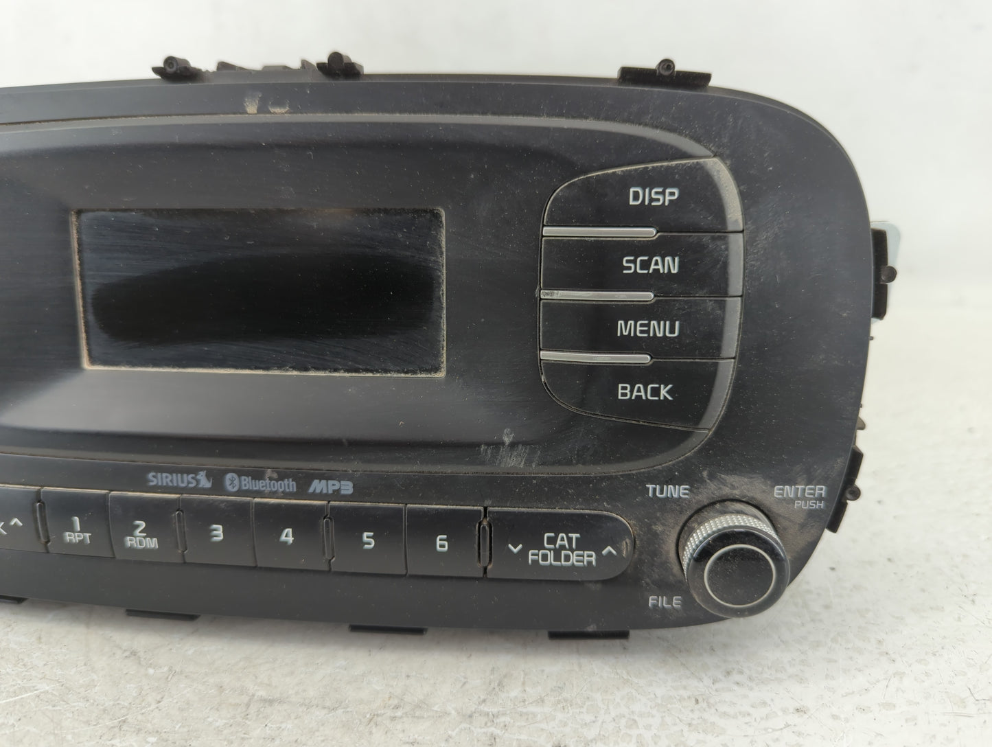 2014-2016 Kia Soul Radio AM FM Cd Player Receiver Replacement P/N:96170-B2090CA Fits Fits 2014 2015 2016 OEM Used Auto Parts