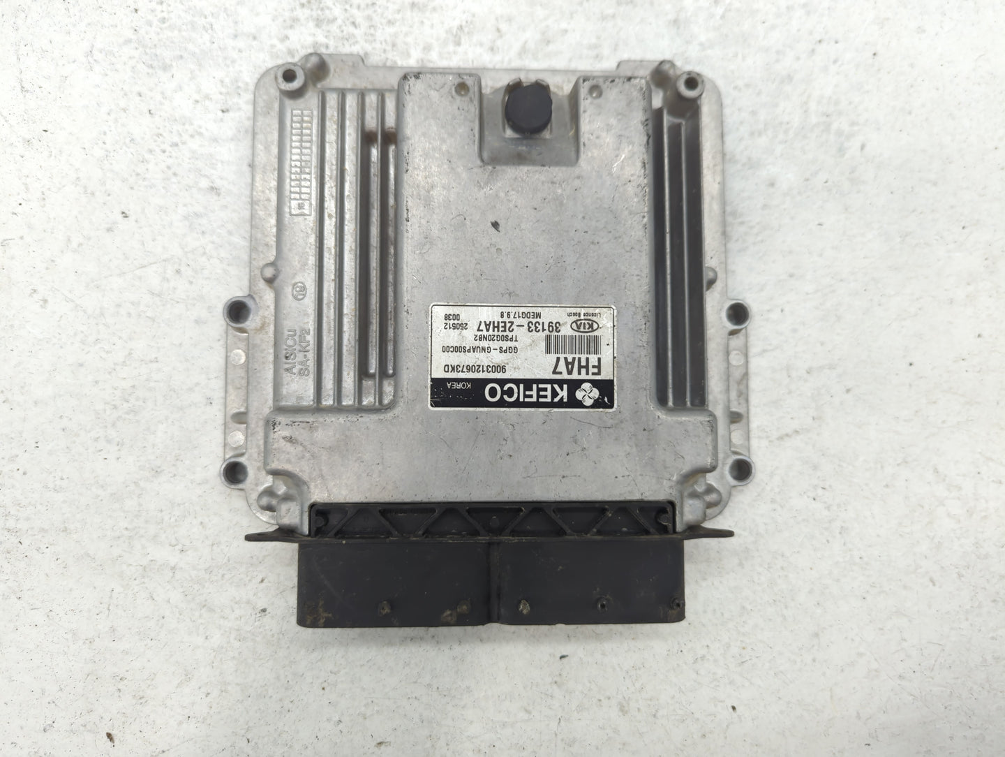 2016 Kia Soul PCM Engine Control Computer ECU ECM PCU OEM P/N:39133-2EHA7 Fits OEM Used Auto Parts - Oemusedautoparts1.com