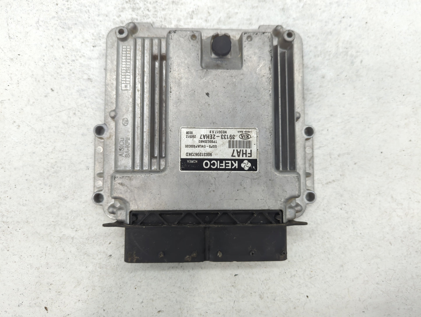 2016 Kia Soul PCM Engine Control Computer ECU ECM PCU OEM P/N:39133-2EHA7 Fits OEM Used Auto Parts - Oemusedautoparts1.com