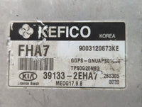 2016 Kia Soul PCM Engine Control Computer ECU ECM PCU OEM P/N:39133-2EHA7 Fits OEM Used Auto Parts - Oemusedautoparts1.com
