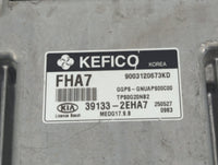 2016 Kia Soul PCM Engine Control Computer ECU ECM PCU OEM P/N:39133-2EHA7 Fits OEM Used Auto Parts - Oemusedautoparts1.com