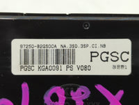 2014-2016 Kia Soul Climate Control Module Temperature AC/Heater Replacement P/N:97250-B2GS0 97250-B2XXX Fits Fits 2014 2015 