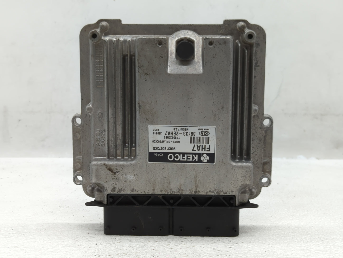 2016 Kia Soul PCM Engine Control Computer ECU ECM PCU OEM P/N:39133-2EHA7 Fits OEM Used Auto Parts - Oemusedautoparts1.com