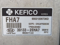 2016 Kia Soul PCM Engine Control Computer ECU ECM PCU OEM P/N:39133-2EHA7 Fits OEM Used Auto Parts - Oemusedautoparts1.com