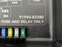 2016 Kia Soul Fusebox Fuse Box Panel Relay Module P/N:91416B2150 Fits OEM Used Auto Parts - Oemusedautoparts1.com