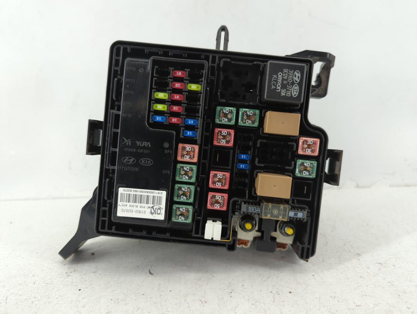 2016 Kia Soul Fusebox Fuse Box Panel Relay Module P/N:91481B2310 Fits OEM Used Auto Parts - Oemusedautoparts1.com