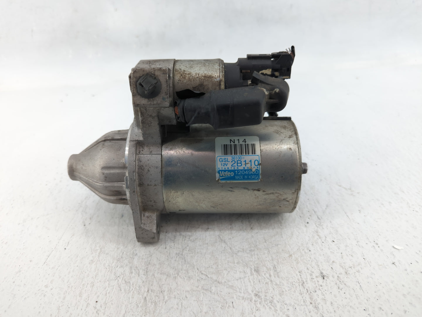 2014-2019 Kia Soul Car Starter Motor Solenoid OEM P/N:1204960 36100-2B110 Fits Fits 2014 2015 2016 2017 2018 2019 OEM Used A