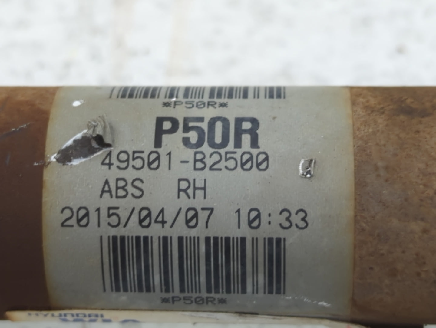 2014-2019 Kia Soul Axle Shaft Front Passenger Cv C/v - Oemusedautoparts1.com