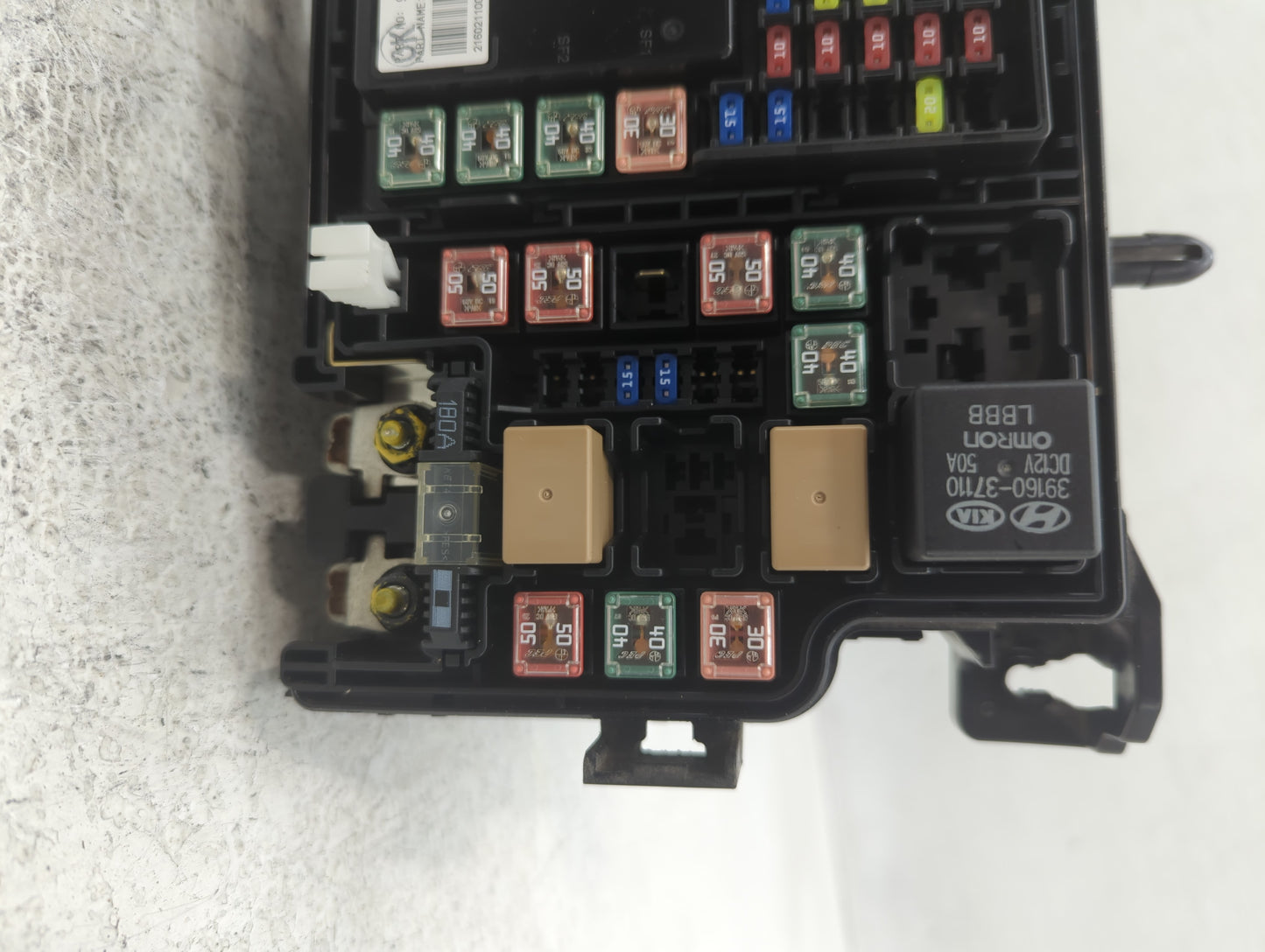 2016 Kia Soul Fusebox Fuse Box Panel Relay Module P/N:91481B2150 Fits OEM Used Auto Parts - Oemusedautoparts1.com