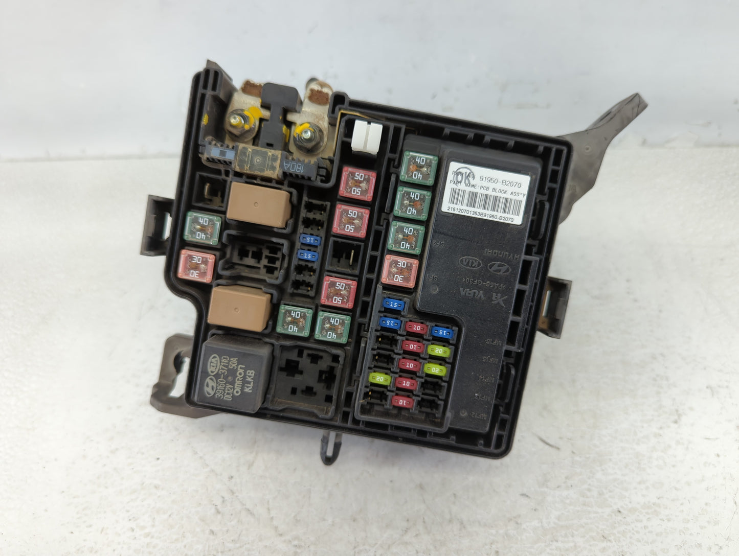 2016 Kia Soul Fusebox Fuse Box Panel Relay Module P/N:91431B2310 Fits OEM Used Auto Parts - Oemusedautoparts1.com