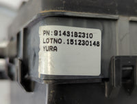 2016 Kia Soul Fusebox Fuse Box Panel Relay Module P/N:91431B2310 Fits OEM Used Auto Parts - Oemusedautoparts1.com
