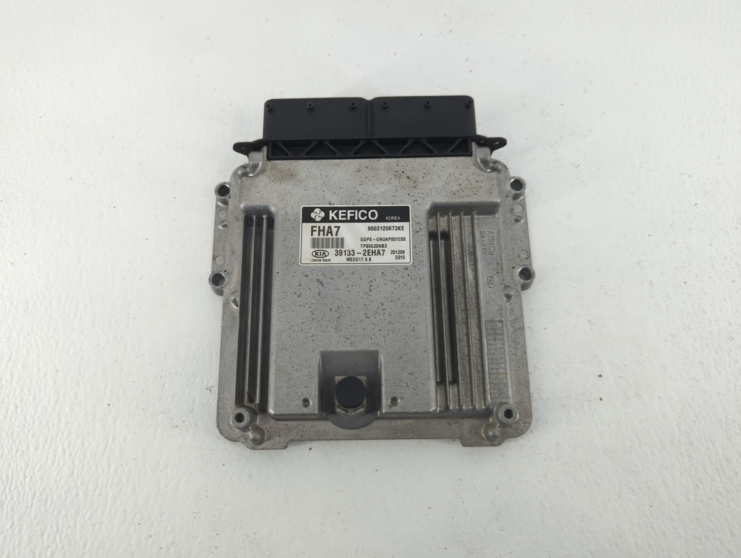 2016 Kia Soul PCM Engine Control Computer ECU ECM PCU OEM P/N:39133-2EHA7 Fits OEM Used Auto Parts - Oemusedautoparts1.com