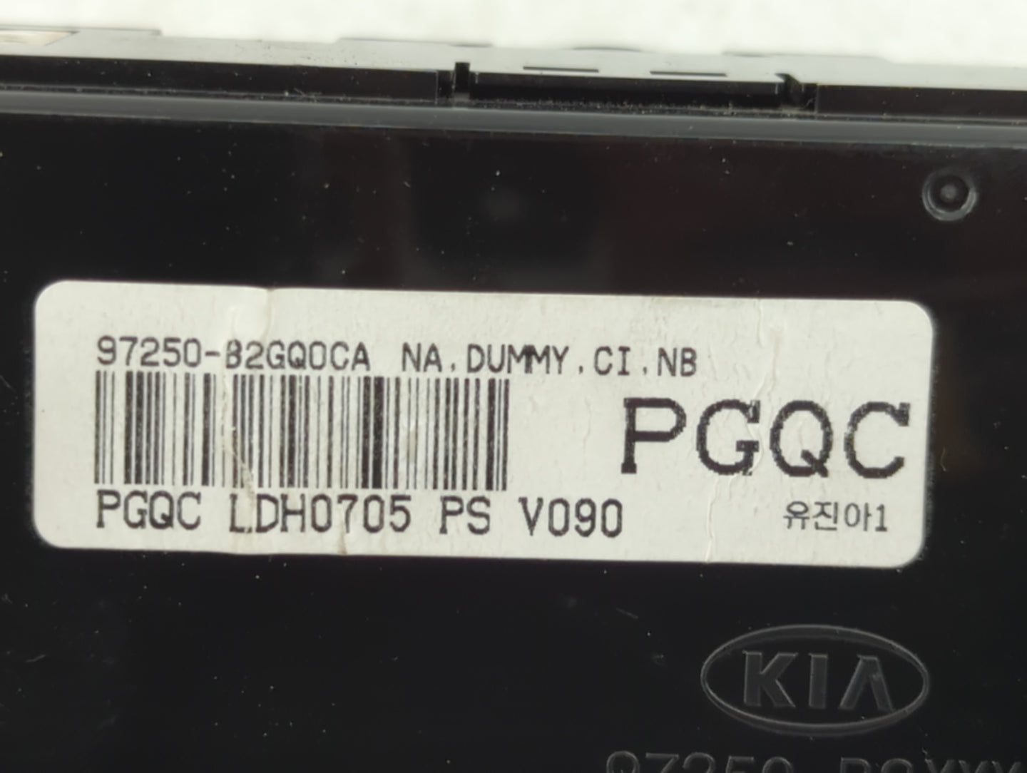 2014-2016 Kia Soul Climate Control Module Temperature AC/Heater Replacement P/N:97250-B2GQ0CA Fits Fits 2014 2015 2016 OEM U