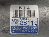 2014-2019 Kia Soul Car Starter Motor Solenoid OEM P/N:36100-2B110 Fits Fits 2014 2015 2016 2017 2018 2019 OEM Used Auto Part