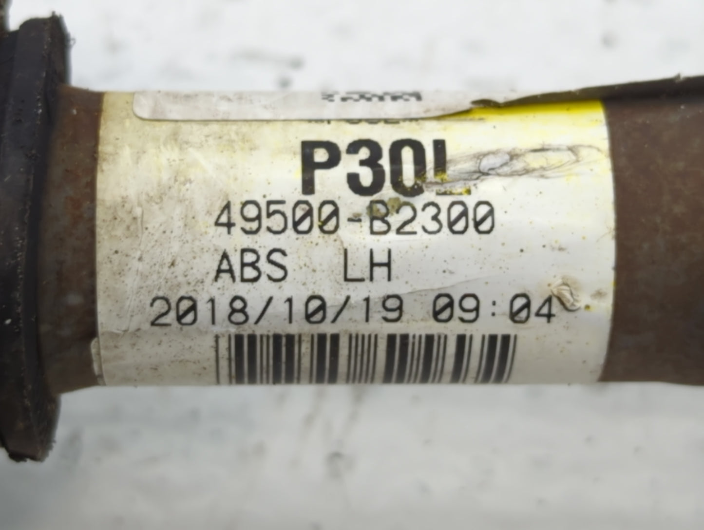 2014-2019 Kia Soul Axle Shaft Front Driver Cv C/v - Oemusedautoparts1.com