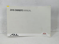 2016 Kia Soul Owners Manual Book Guide P/N:GB2O-EU61G OEM Used Auto Parts - Oemusedautoparts1.com