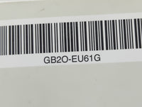 2016 Kia Soul Owners Manual Book Guide P/N:GB2O-EU61G OEM Used Auto Parts - Oemusedautoparts1.com