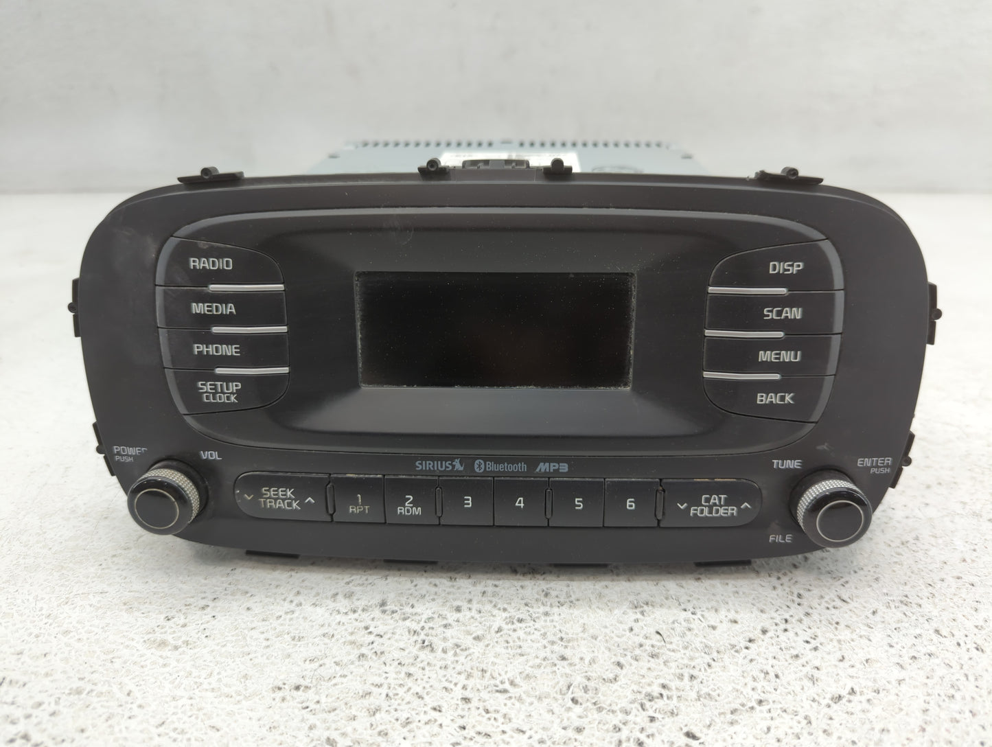 2014-2016 Kia Soul Radio AM FM Cd Player Receiver Replacement P/N:96170-B2090CA Fits Fits 2014 2015 2016 OEM Used Auto Parts