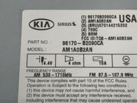 2014-2016 Kia Soul Radio AM FM Cd Player Receiver Replacement P/N:96170-B2090CA Fits Fits 2014 2015 2016 OEM Used Auto Parts