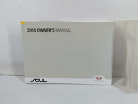 2016 Kia Soul Owners Manual Book Guide P/N:GB2O-EU64H OEM Used Auto Parts - Oemusedautoparts1.com