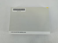 2016 Kia Soul Owners Manual Book Guide P/N:GB2O-EU64H OEM Used Auto Parts - Oemusedautoparts1.com