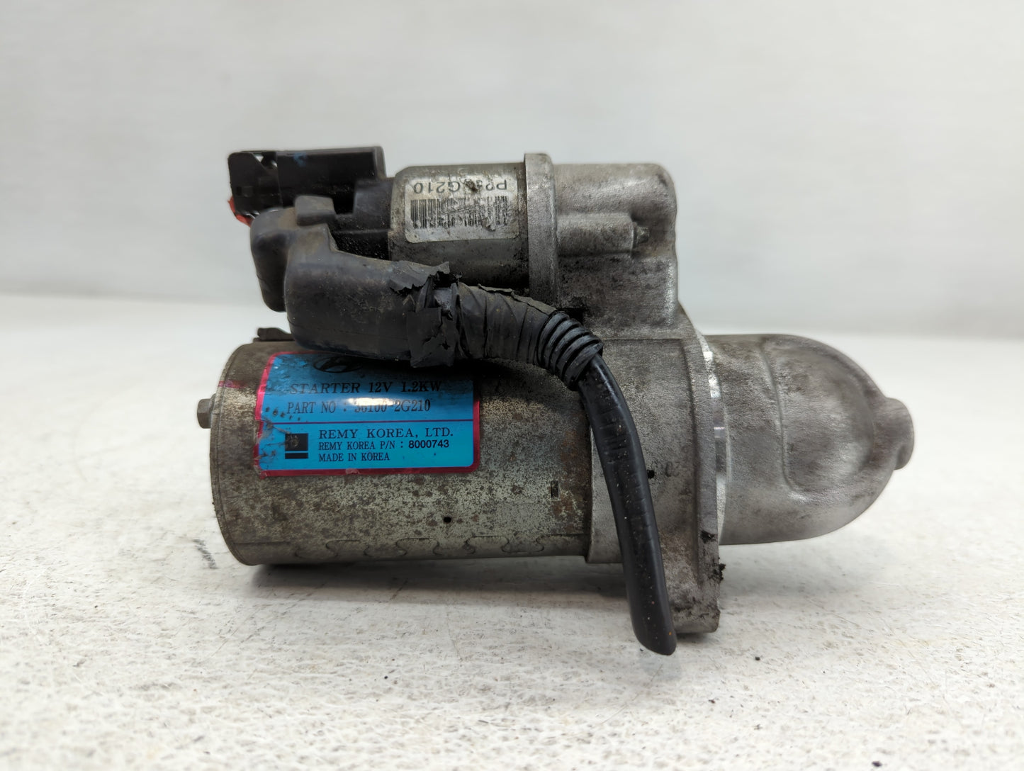 2016 Kia Soul Car Starter Motor Solenoid OEM P/N:8000743 36100-2G210 Fits Fits 2015 2017 2018 2019 2020 OEM Used Auto Parts 