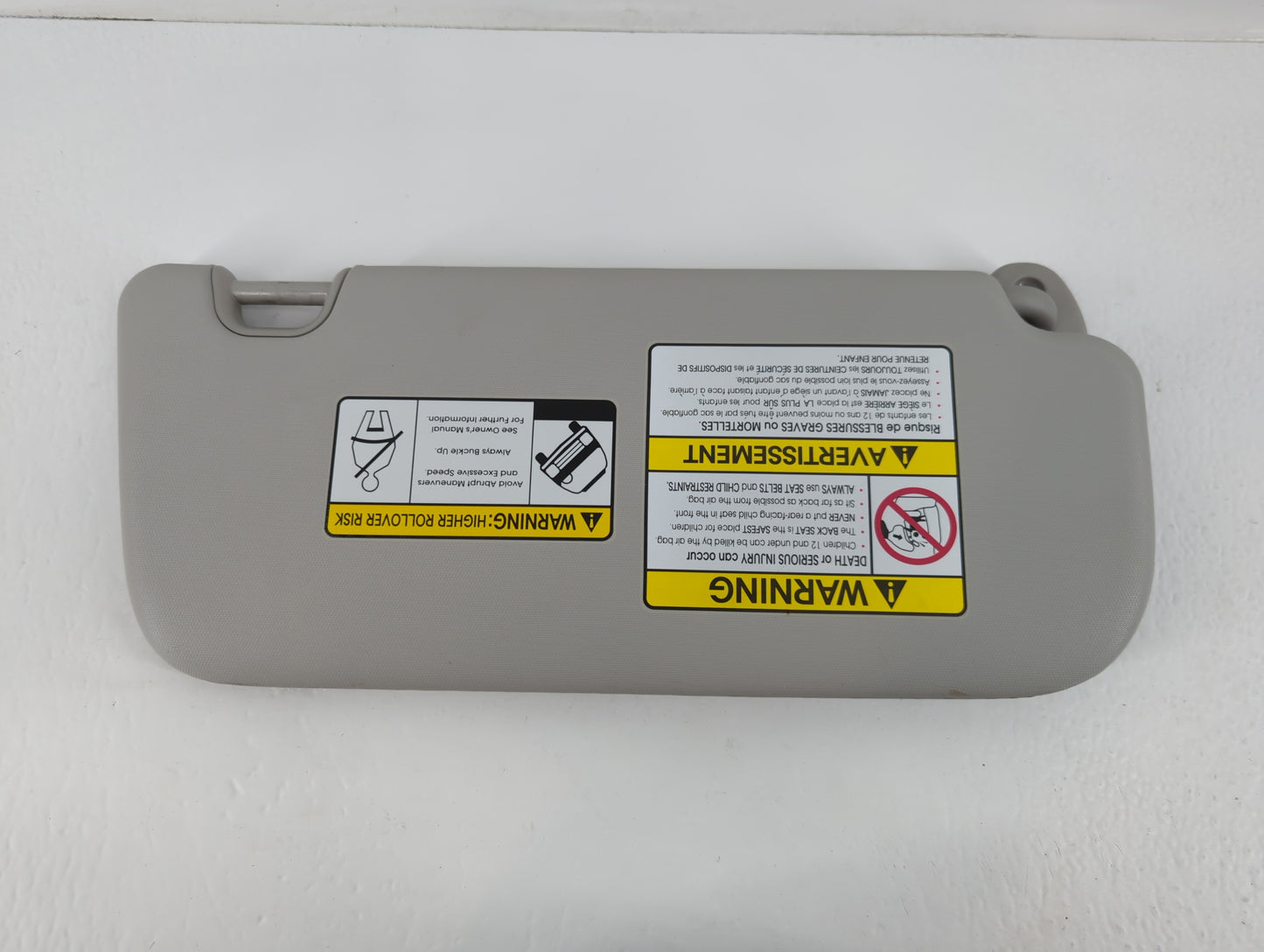 2014-2019 Kia Soul Sun Visor Shade Replacement Driver Left Mirror Fits Fits 2014 2015 2016 2017 2018 2019 OEM Used Auto Part