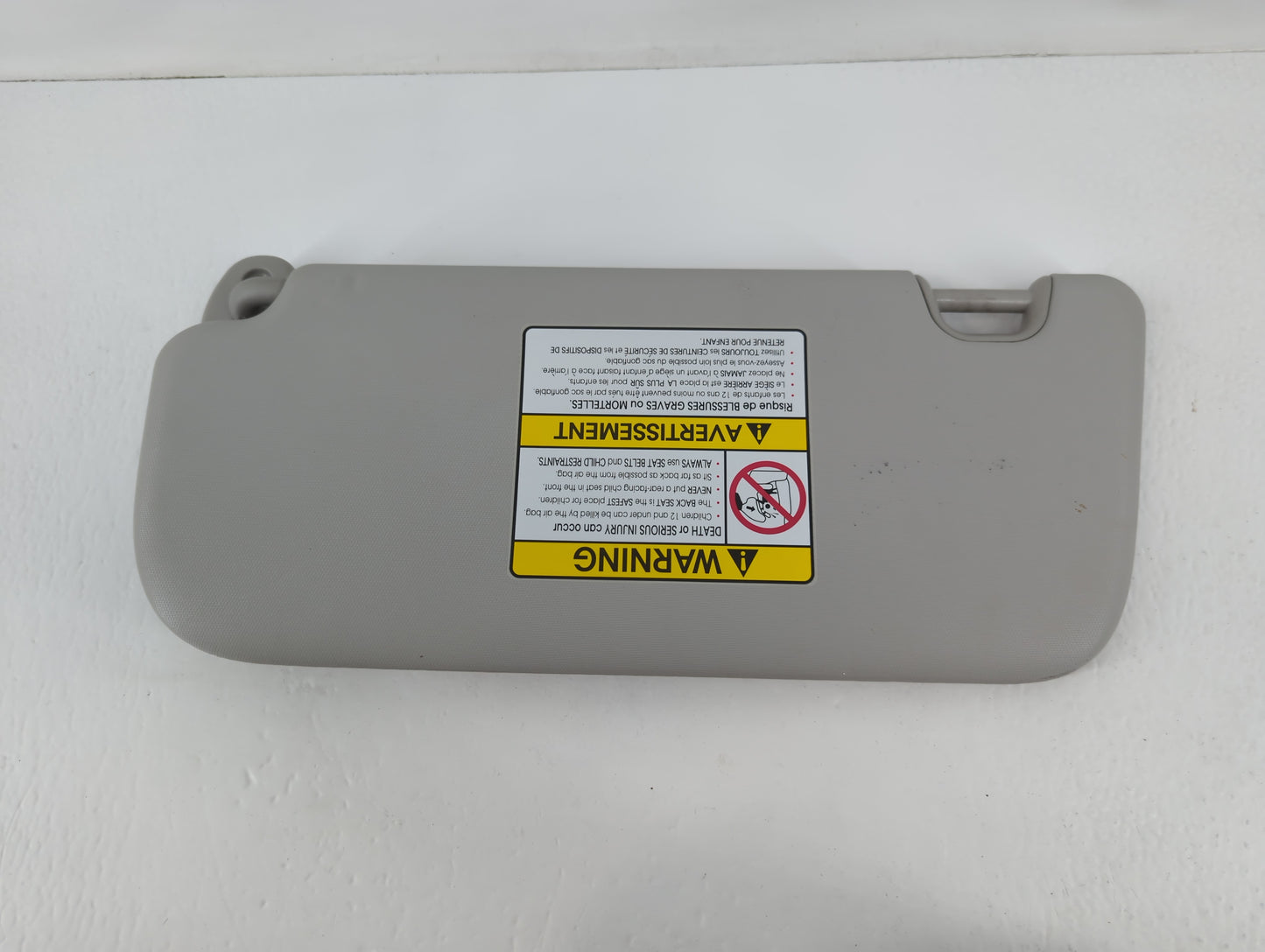 2014-2019 Kia Soul Sun Visor Shade Replacement Passenger Right Mirror Fits Fits 2014 2015 2016 2017 2018 2019 OEM Used Auto 