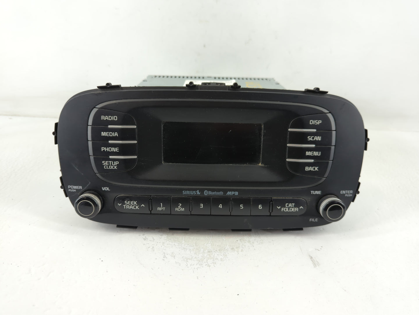 2014-2016 Kia Soul Radio AM FM Cd Player Receiver Replacement P/N:96170-B2090CA Fits Fits 2014 2015 2016 OEM Used Auto Parts