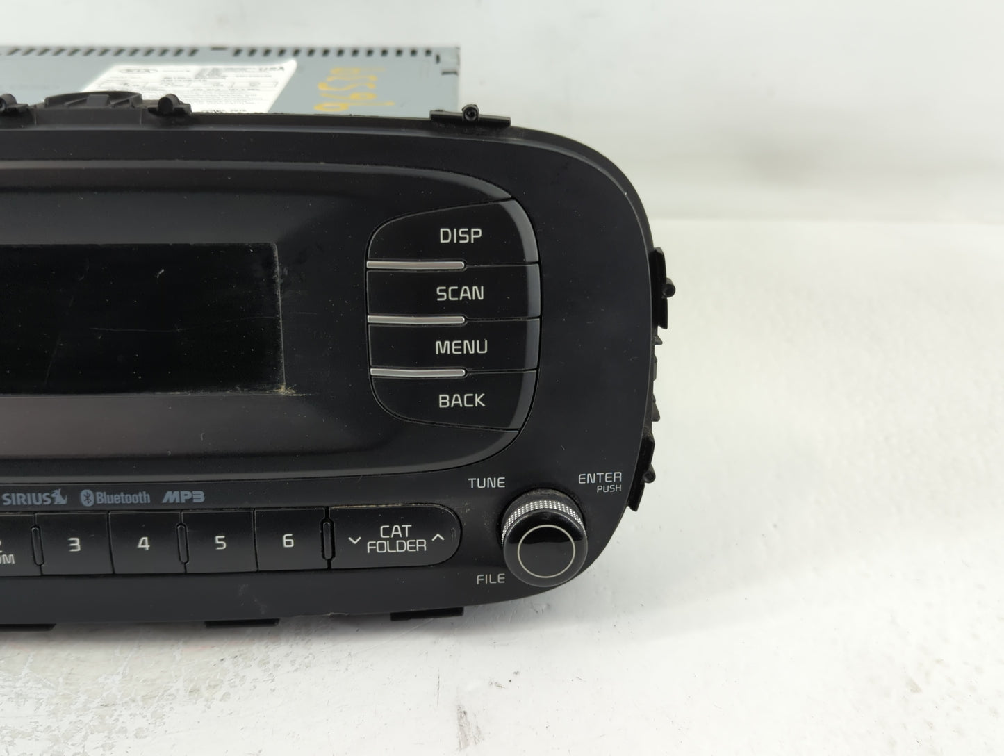 2014-2016 Kia Soul Radio AM FM Cd Player Receiver Replacement P/N:96170-B2090CA Fits Fits 2014 2015 2016 OEM Used Auto Parts