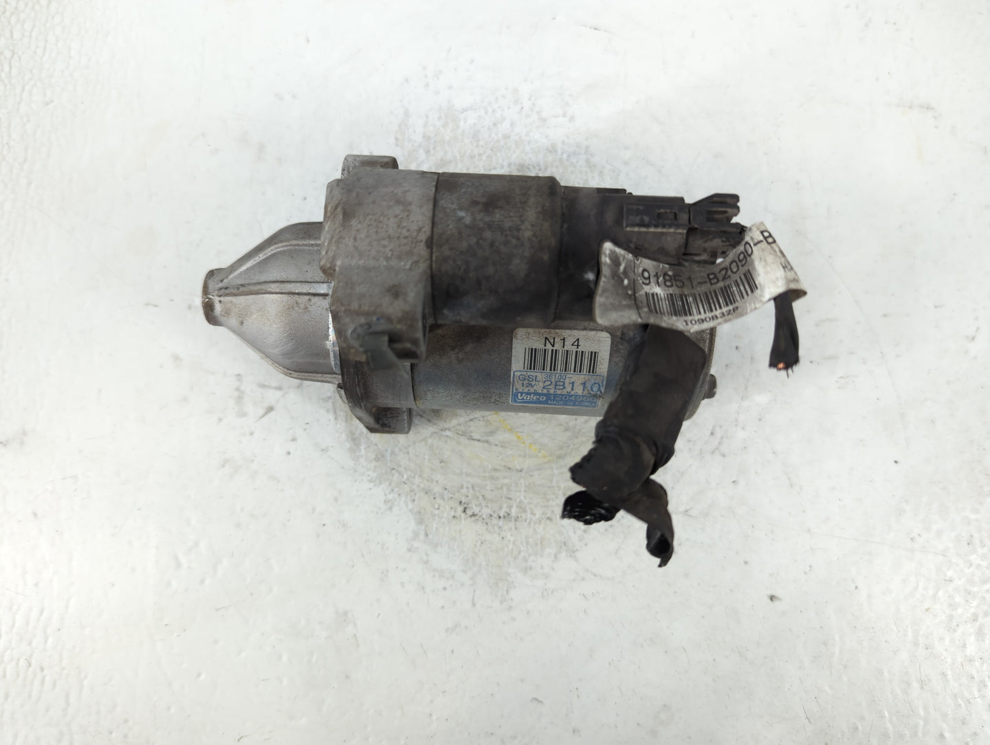 2014-2019 Kia Soul Car Starter Motor Solenoid OEM P/N:36100-2B110 Fits Fits 2014 2015 2016 2017 2018 2019 OEM Used Auto Part