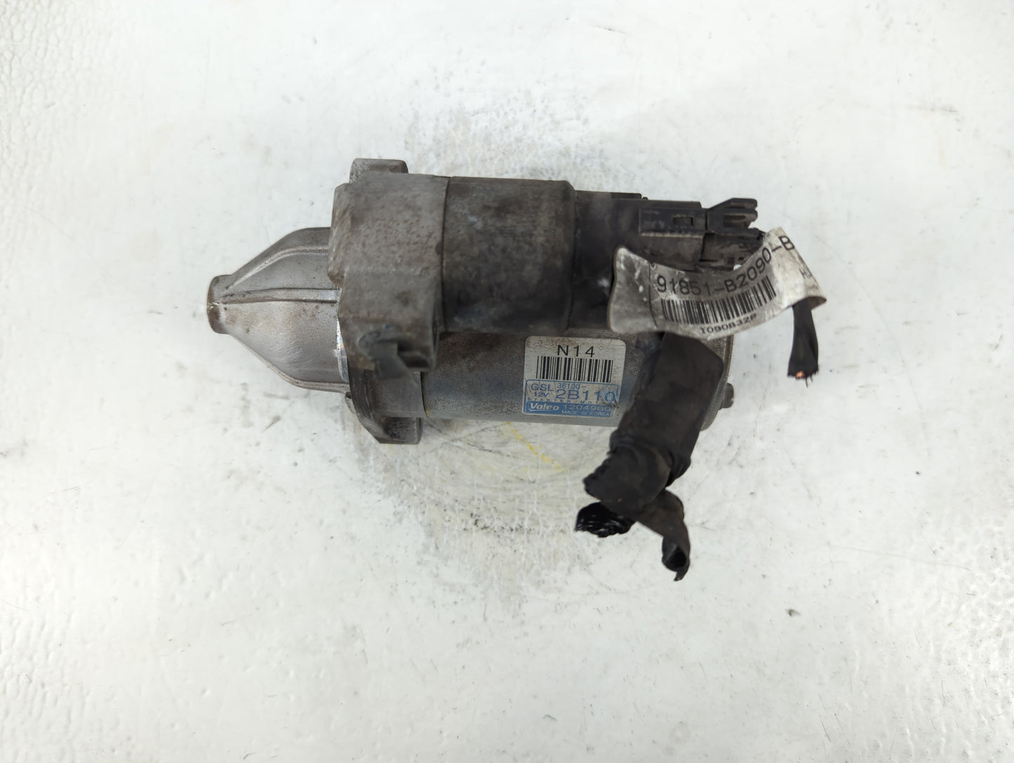 2014-2019 Kia Soul Car Starter Motor Solenoid OEM P/N:36100-2B110 Fits Fits 2014 2015 2016 2017 2018 2019 OEM Used Auto Part