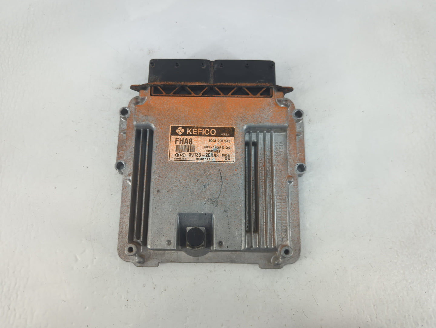 2016 Kia Soul PCM Engine Control Computer ECU ECM PCU OEM P/N:39133-2EHA8 Fits OEM Used Auto Parts - Oemusedautoparts1.com
