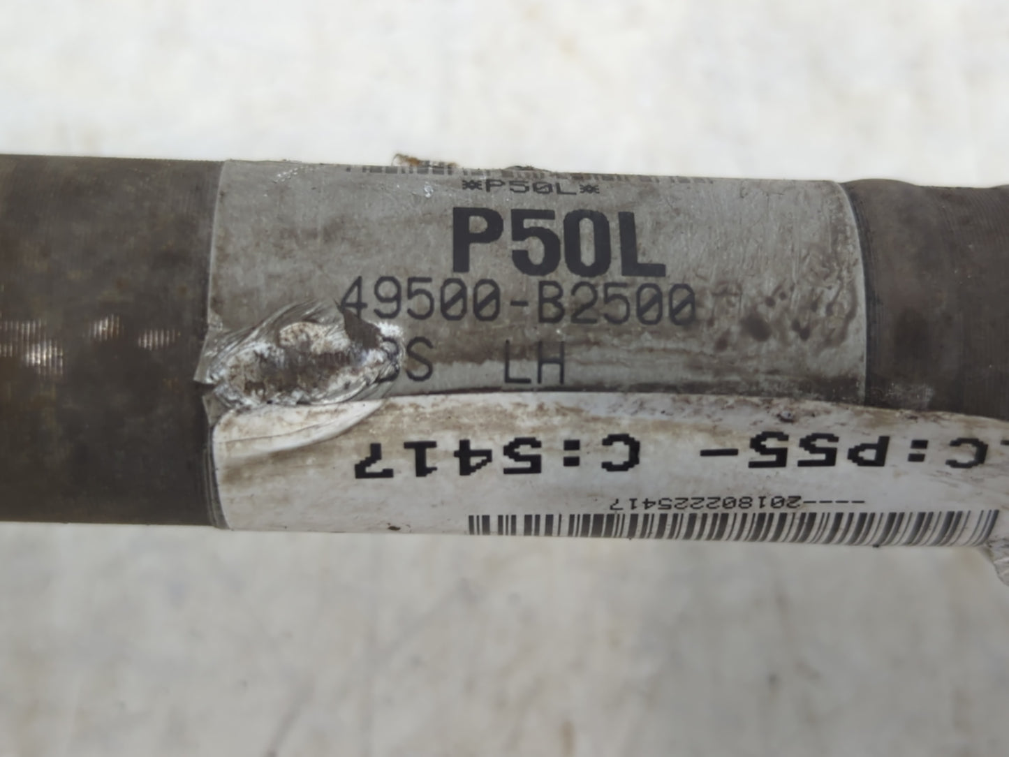 2014-2019 Kia Soul Axle Shaft Front Driver Cv C/v - Oemusedautoparts1.com