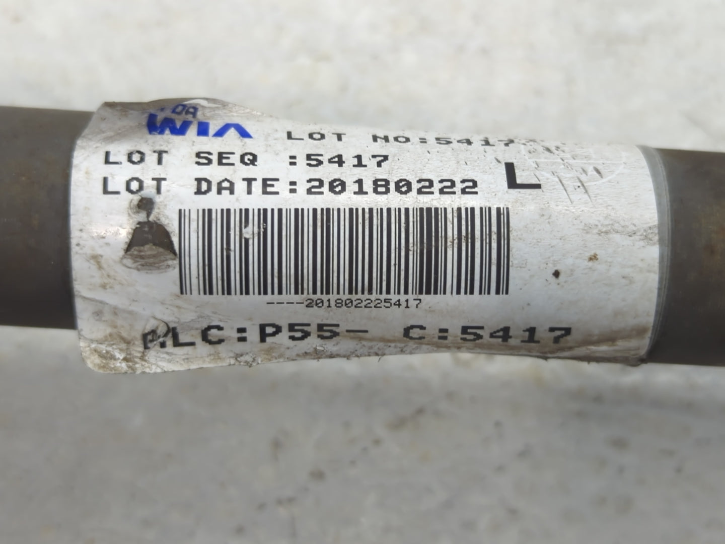2014-2019 Kia Soul Axle Shaft Front Driver Cv C/v - Oemusedautoparts1.com