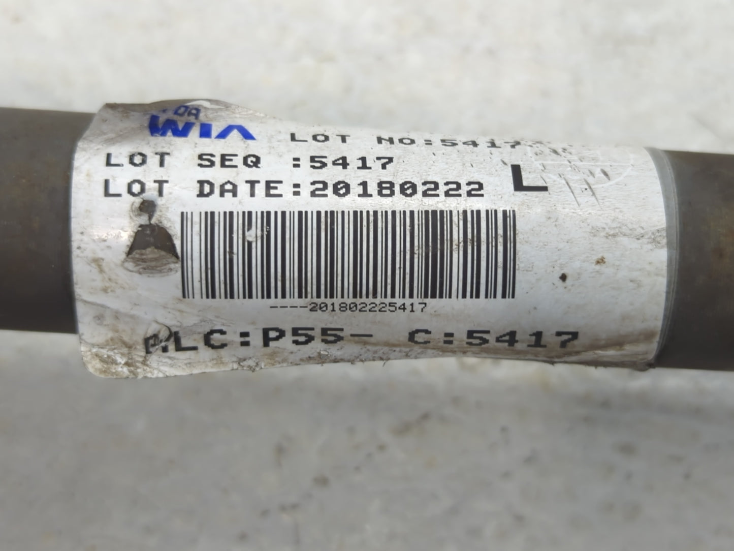 2014-2019 Kia Soul Axle Shaft Front Driver Cv C/v - Oemusedautoparts1.com