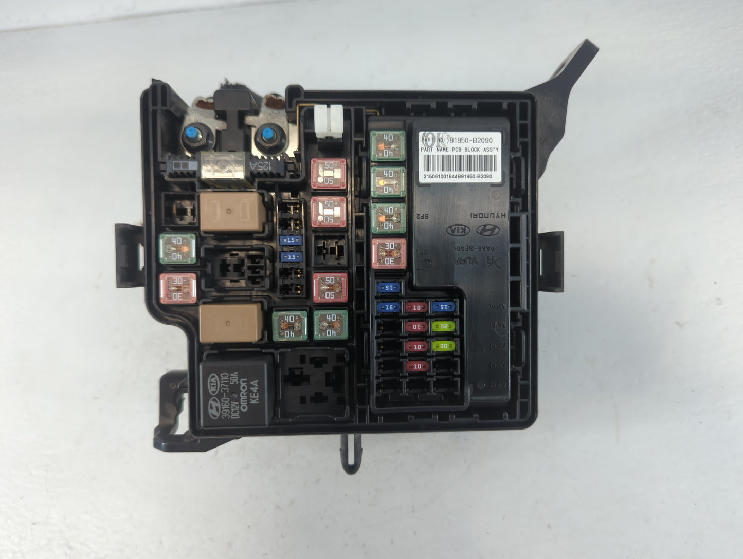 2016 Kia Soul Fusebox Fuse Box Panel Relay Module P/N:91950-B2280 Fits OEM Used Auto Parts - Oemusedautoparts1.com