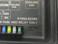 2016 Kia Soul Fusebox Fuse Box Panel Relay Module P/N:91950-B2280 Fits OEM Used Auto Parts - Oemusedautoparts1.com