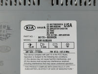 2014-2016 Kia Soul Radio AM FM Cd Player Receiver Replacement P/N:96170-B2090CA Fits Fits 2014 2015 2016 OEM Used Auto Parts