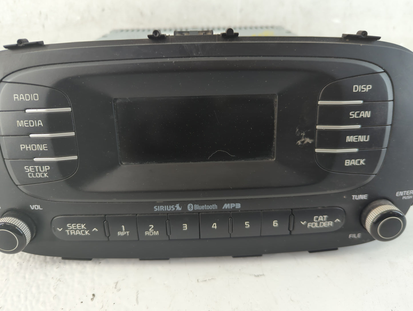 2014-2016 Kia Soul Radio AM FM Cd Player Receiver Replacement P/N:96170-B2090CA Fits Fits 2014 2015 2016 OEM Used Auto Parts
