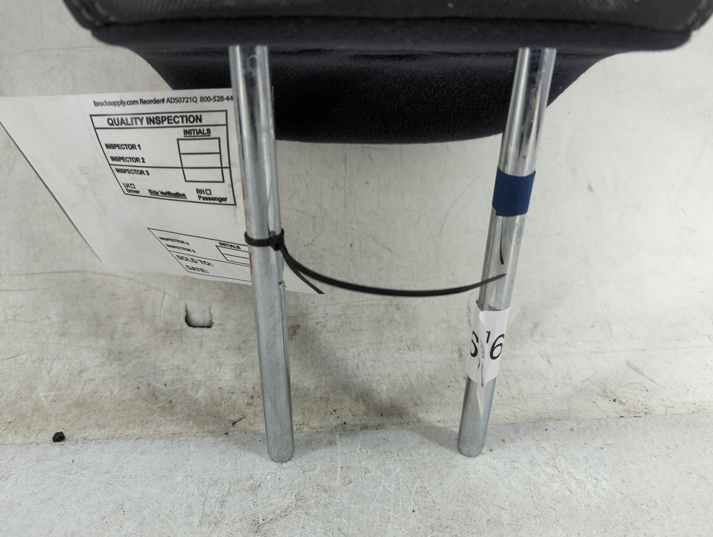 2016 Kia Soul Ev Headrest Head Rest Front Driver Passenger Seat Fits Fits 2014 2015 OEM Used Auto Parts - Oemusedautoparts1.