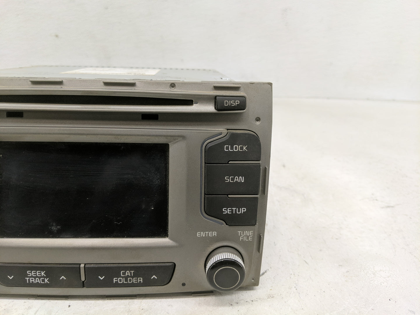 2014-2016 Kia Sportage Radio AM FM Cd Player Receiver Replacement P/N:96180-3W400DC9 Fits Fits 2014 2015 2016 OEM Used Auto 