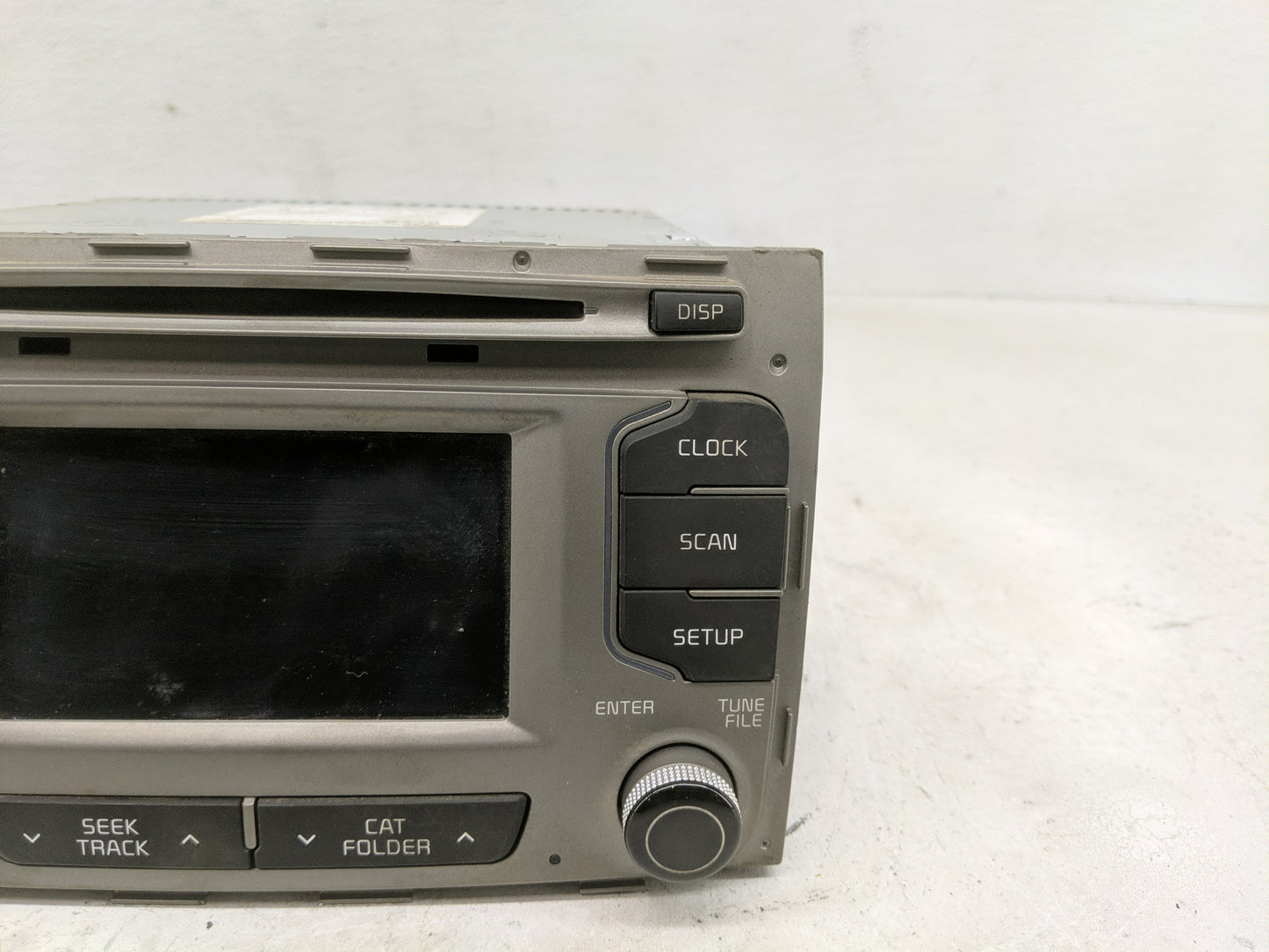 2014-2016 Kia Sportage Radio AM FM Cd Player Receiver Replacement P/N:96180-3W400DC9 Fits Fits 2014 2015 2016 OEM Used Auto 