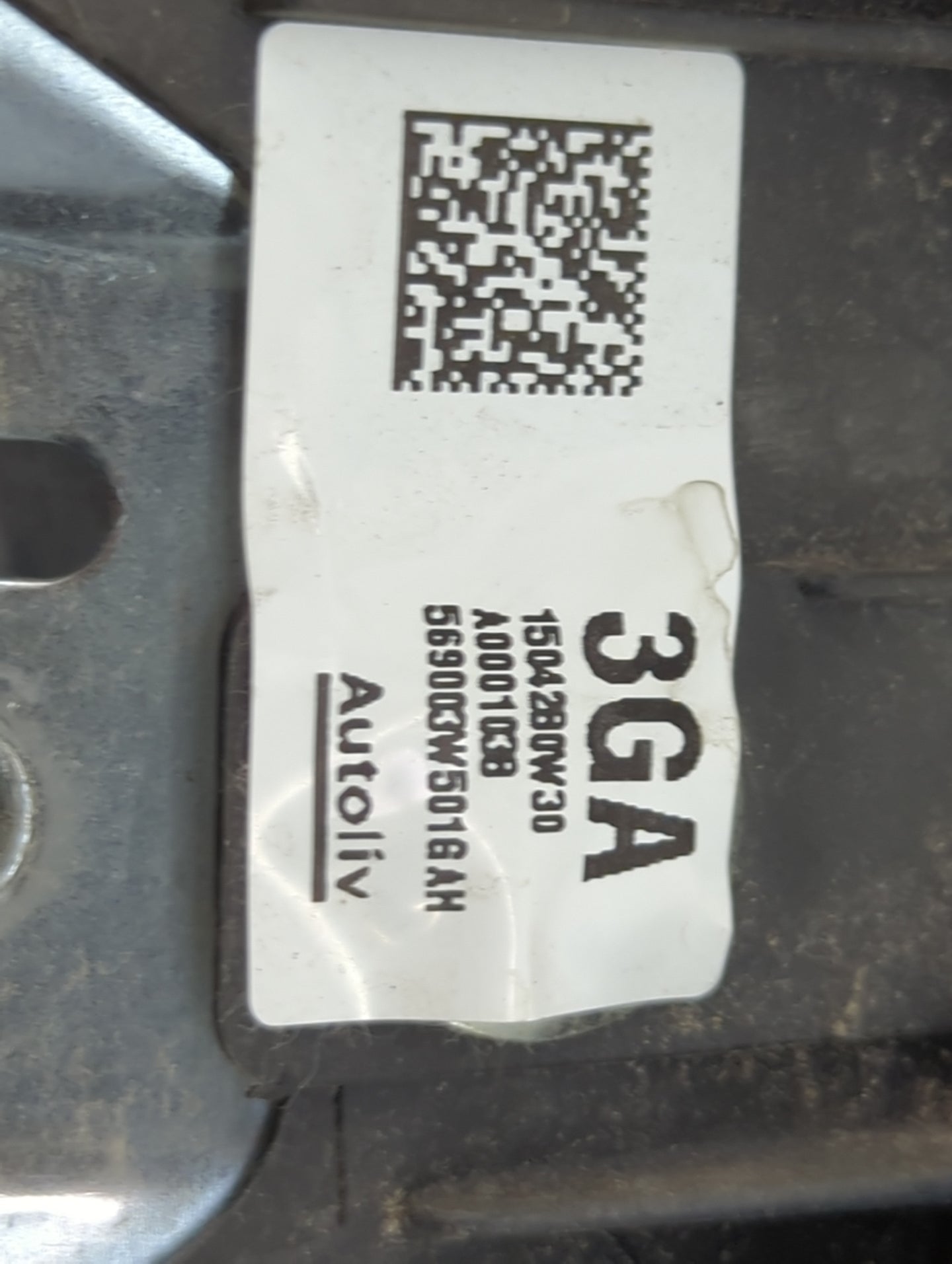 2013-2016 Kia Sportage Air Bag Driver Left Steering Wheel Mounted Fits Fits 2013 2014 2015 2016 OEM Used Auto Parts - Oemuse